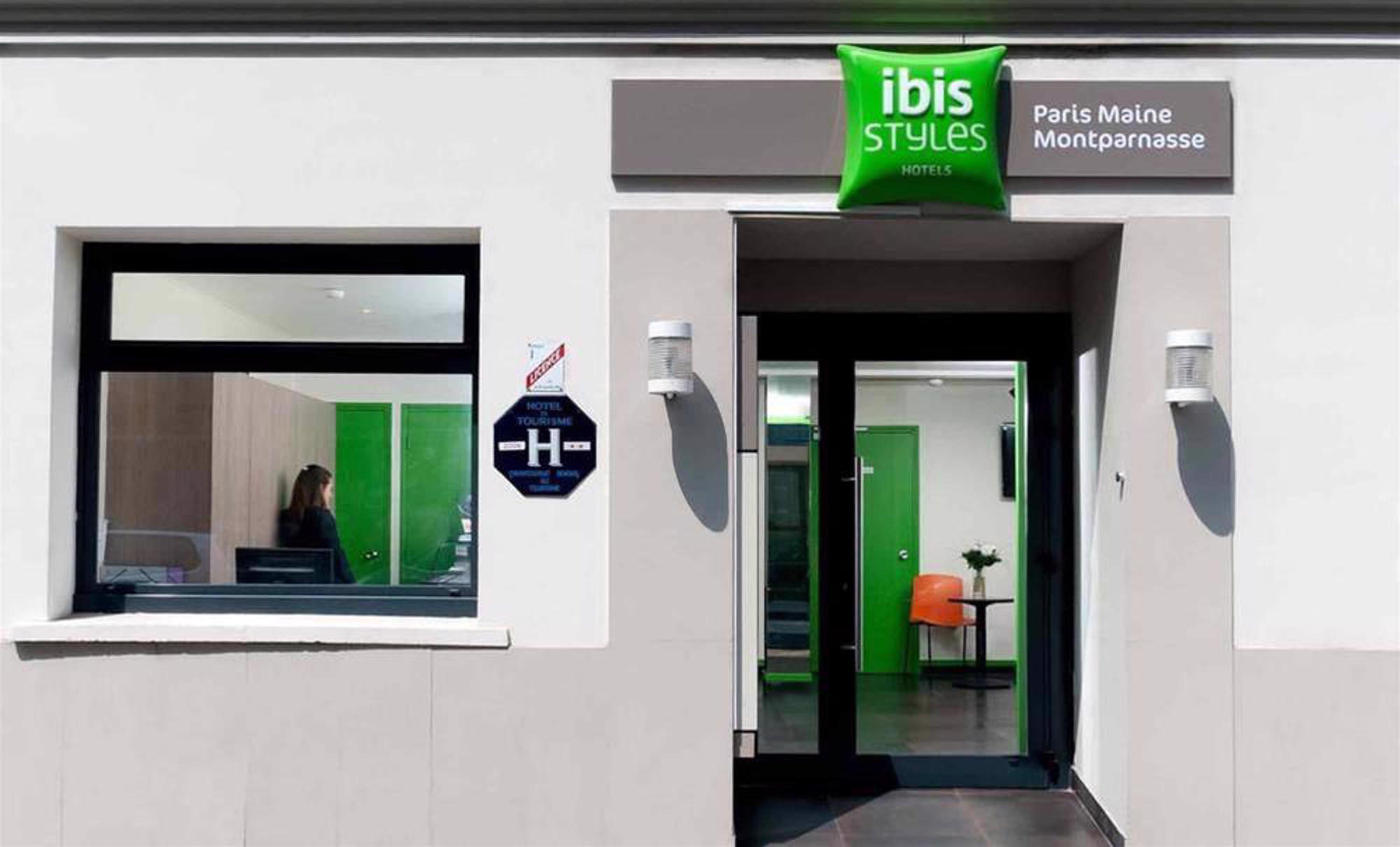 Ibis Styles Paris Maine Montparnasse Hotell Eksteriør bilde