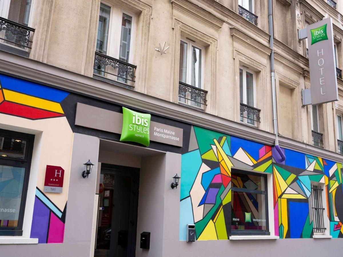 Ibis Styles Paris Maine Montparnasse Hotell Eksteriør bilde