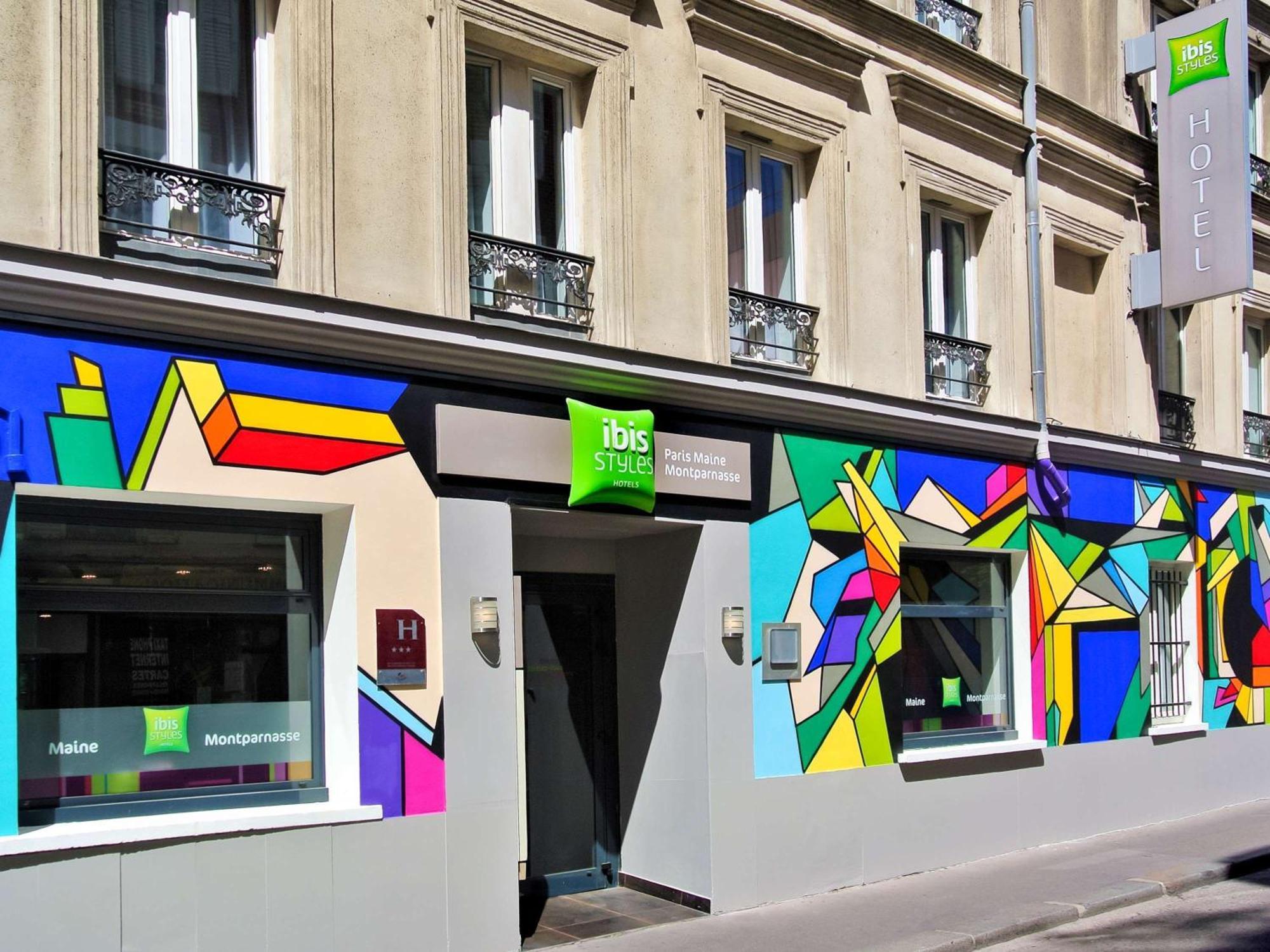 Ibis Styles Paris Maine Montparnasse Hotell Eksteriør bilde