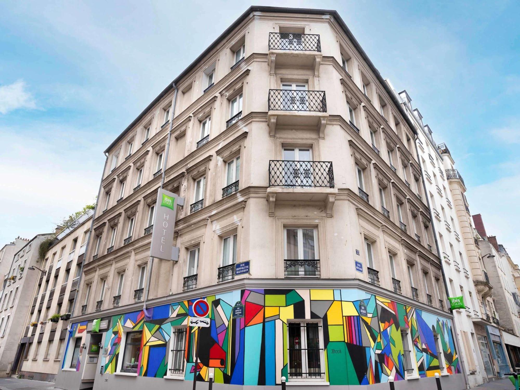 Ibis Styles Paris Maine Montparnasse Hotell Eksteriør bilde